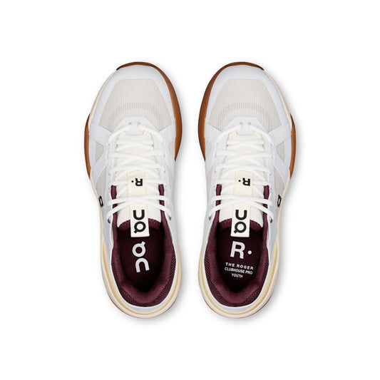 Youth THE ROGER Clubhouse Pro Youth White | Maroon - US 1591