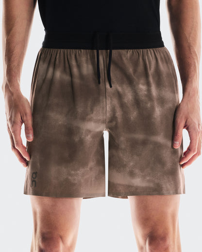 Men's 7" Performance Shorts AOP Cinder - US 7482