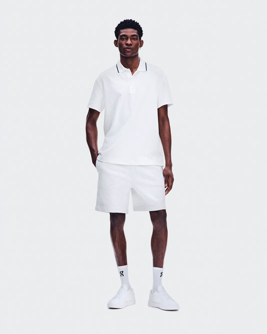 Men's Courtside Polo All White - US 6972
