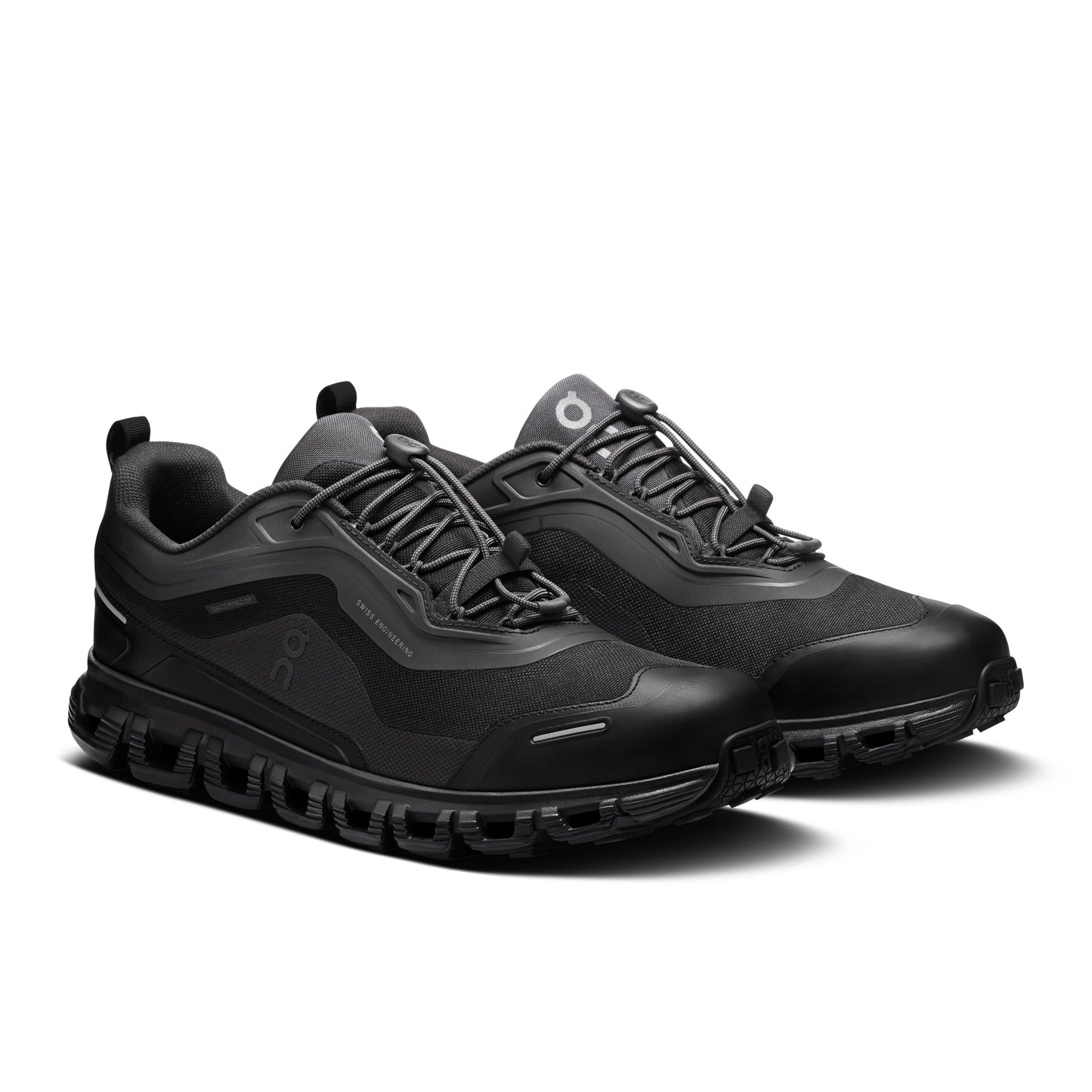 Men's Cloud 6 Geo Waterproof Black | Black - US 3389