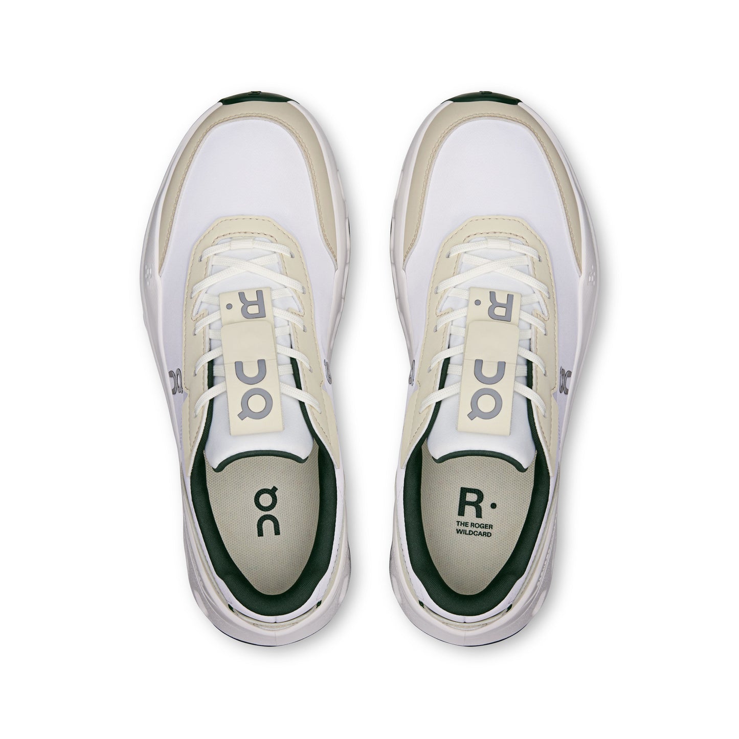 Women's THE ROGER Wildcard Ivory | Evergreen - US 2496