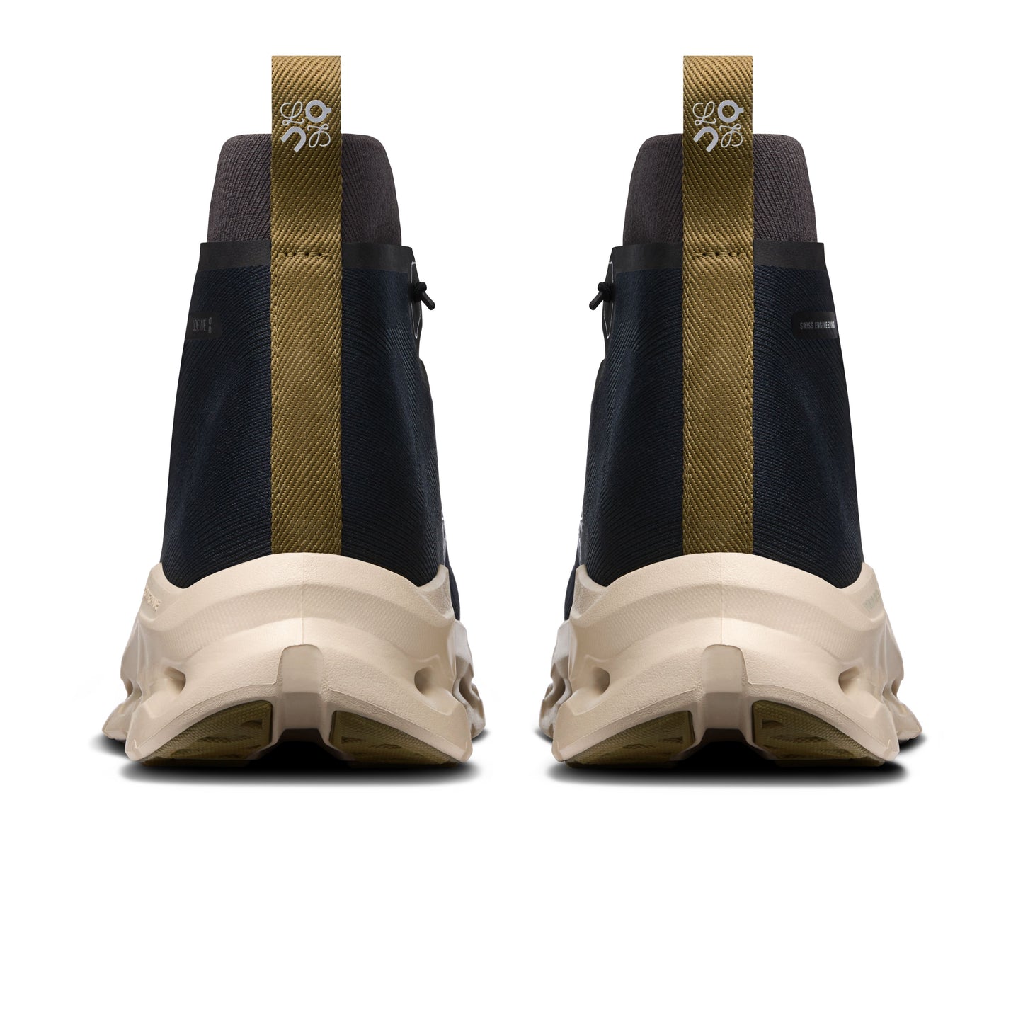Men's Cloudtilt Hi LOEWE Black | Oatmeal | Olive - US 4314
