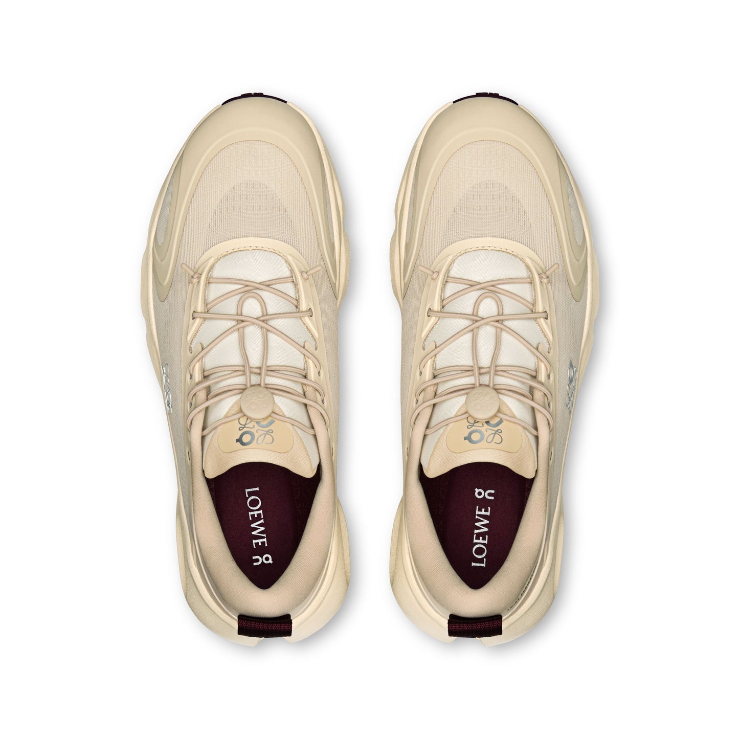 Women's Cloudsolo LOEWE Sand | Burgundy - US 5435