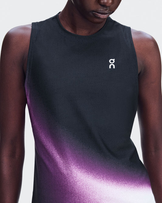 Women's Court Tank Swing Black | Cassis - US 5142