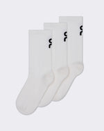 Kids Logo Sock High 3P Kids White - US 8265