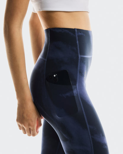 Women's Studio Tights Acai | Navy - US 4981