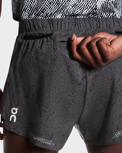 Men's Zero Shorts Iron | Black - US 0987