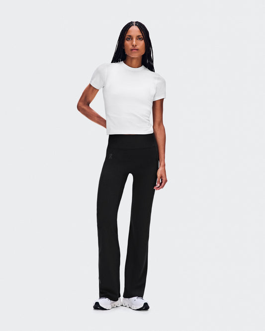 Women's All-Day Ribbed T-Shirt White - US 6846