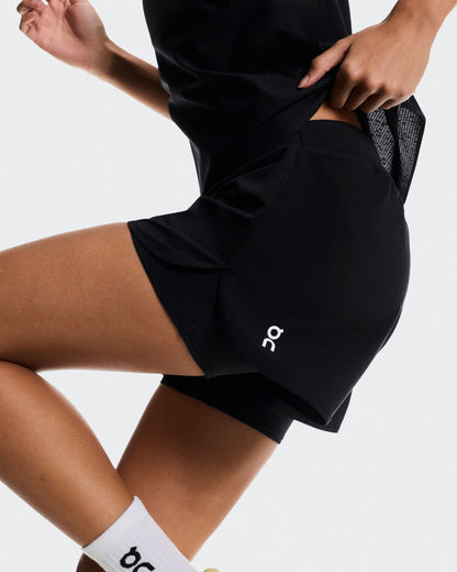 Women's 3" Court Shorts 2-in-1 Black - US 2339