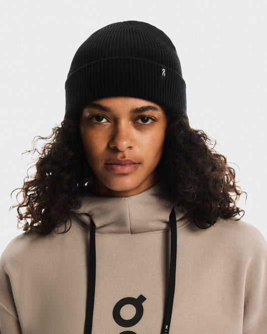 Merino Beanie Black - US 4778