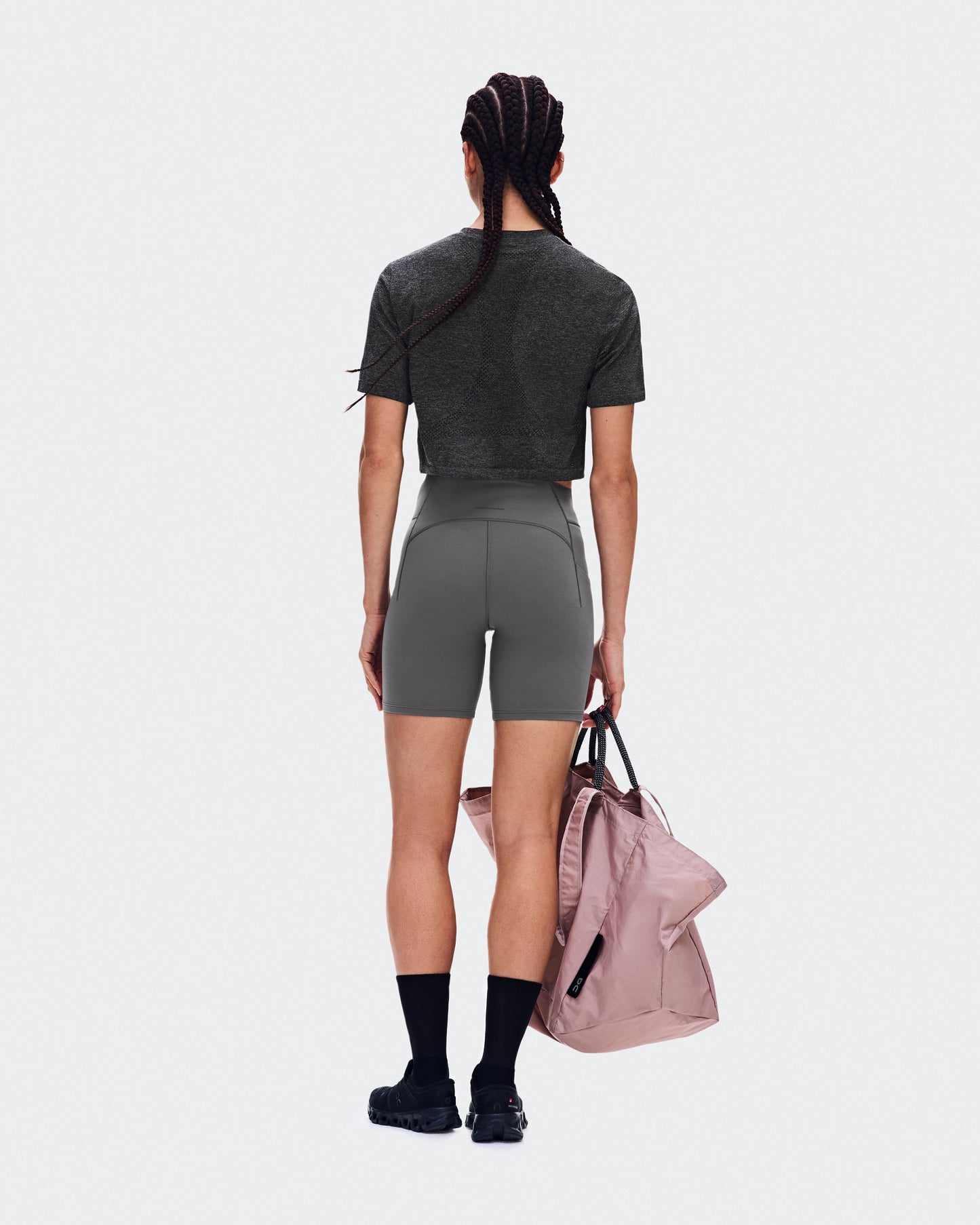 Women's Train Flex-T Crop Ember Heather - US 7532