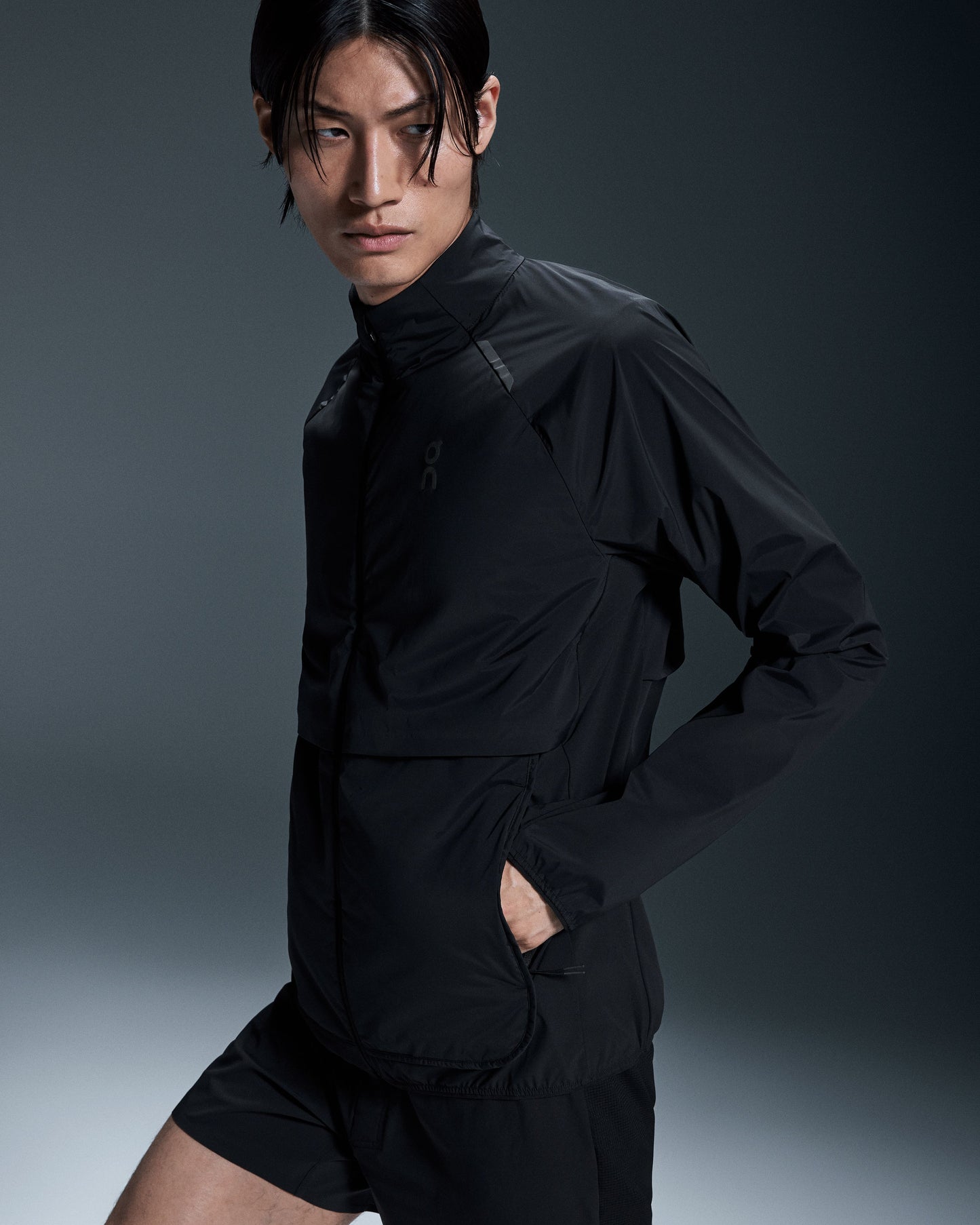 Men's Weather Jacket Insulated Black - US 4403