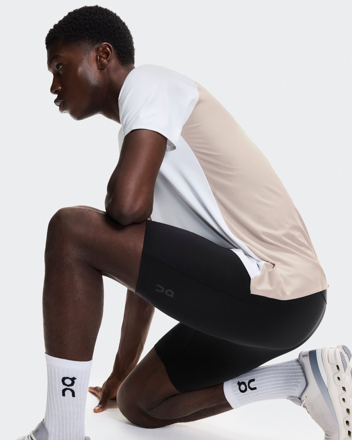 Men's 8" Performance Tights Black - US 2877