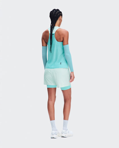 Women's Performance Tank Flurry | Aquamarine - US 0017
