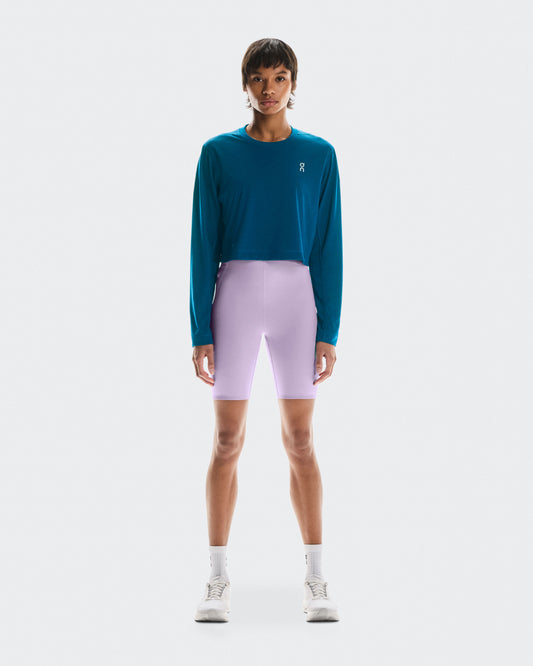 Women's Train Long-T Crop Tempest - US 3967