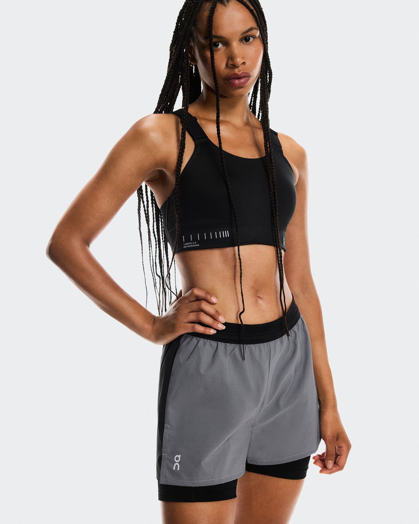 Women's Performance Shorts Lumos Eclipse | Black - US 9741