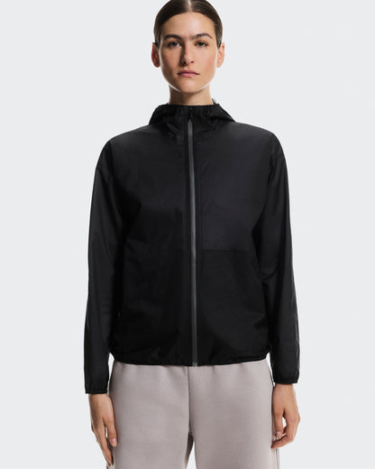 Women's Explore Lightweight Waterproof Jacket Black - US 2198