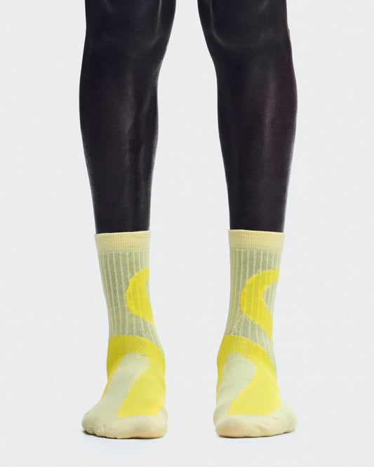 Liquid Logo Sock High 2P Aconite | Endive - US 9376