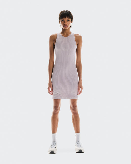 Women's All-Day Ribbed Dress Orchid | Lilac - US 2425