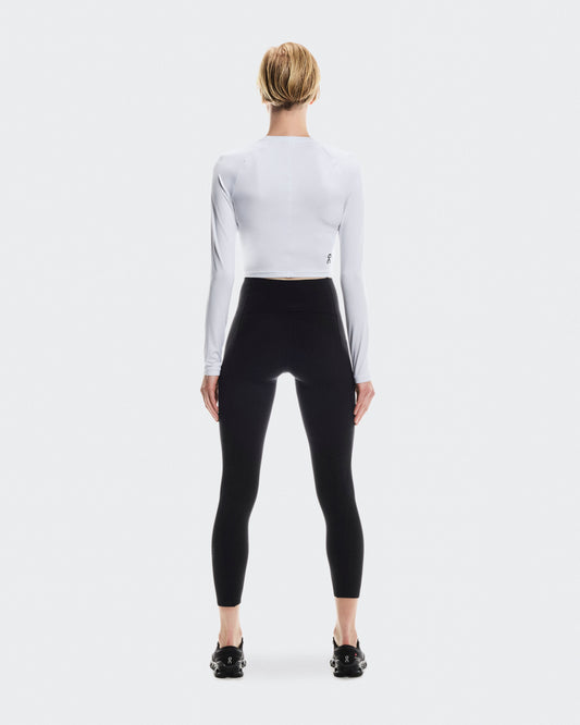 Women's Studio Long-T Crop White - US 7313