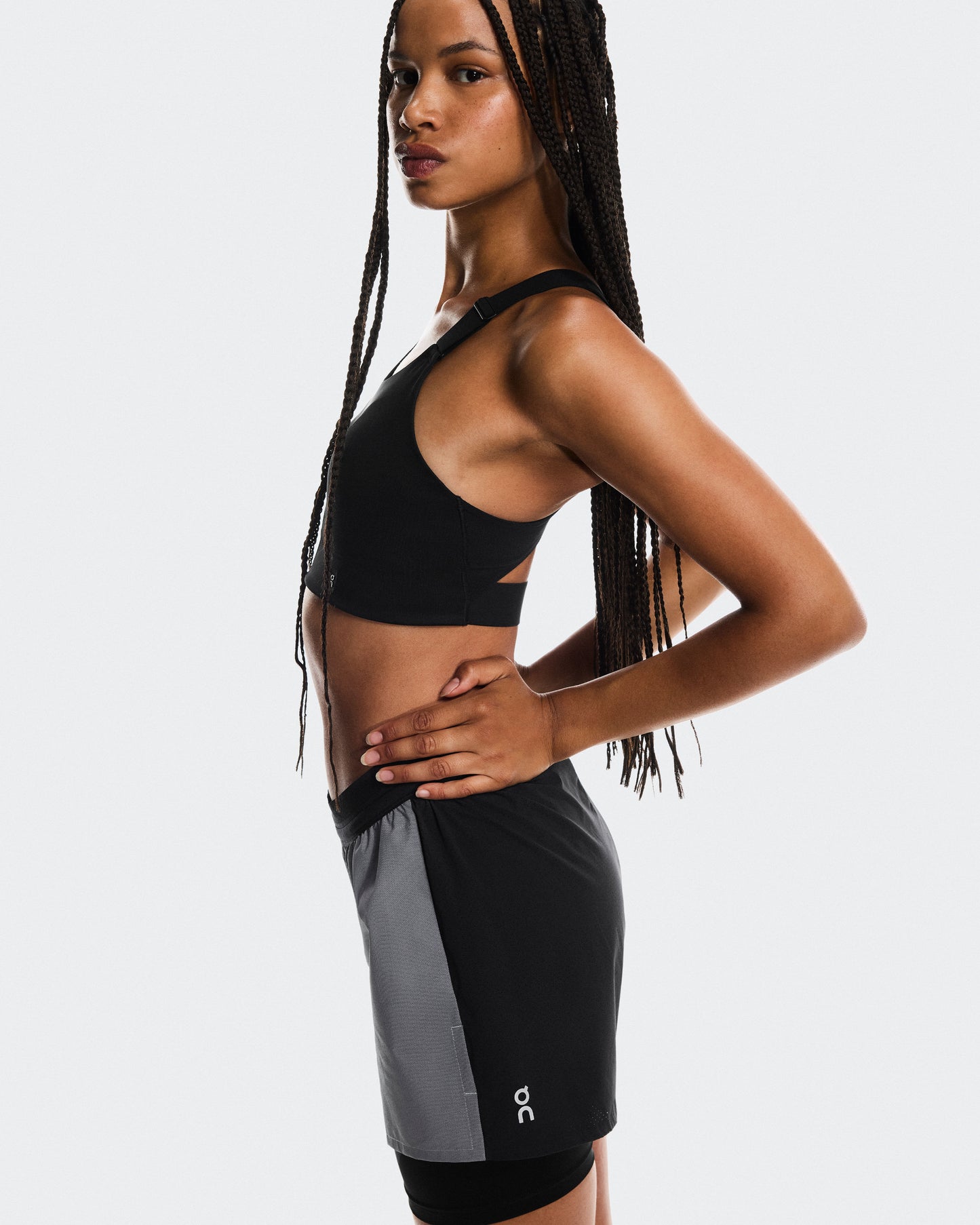 Women's Performance Shorts Lumos Eclipse | Black - US 9741