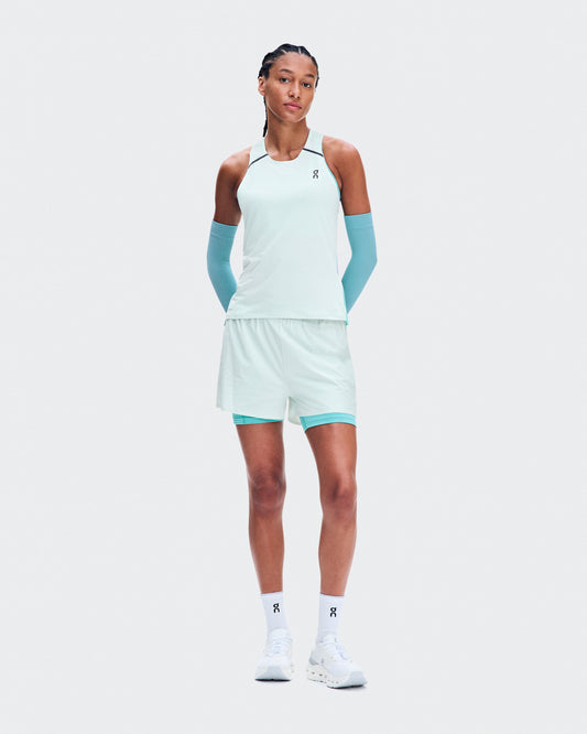 Women's Performance Tank Flurry | Aquamarine - US 0017