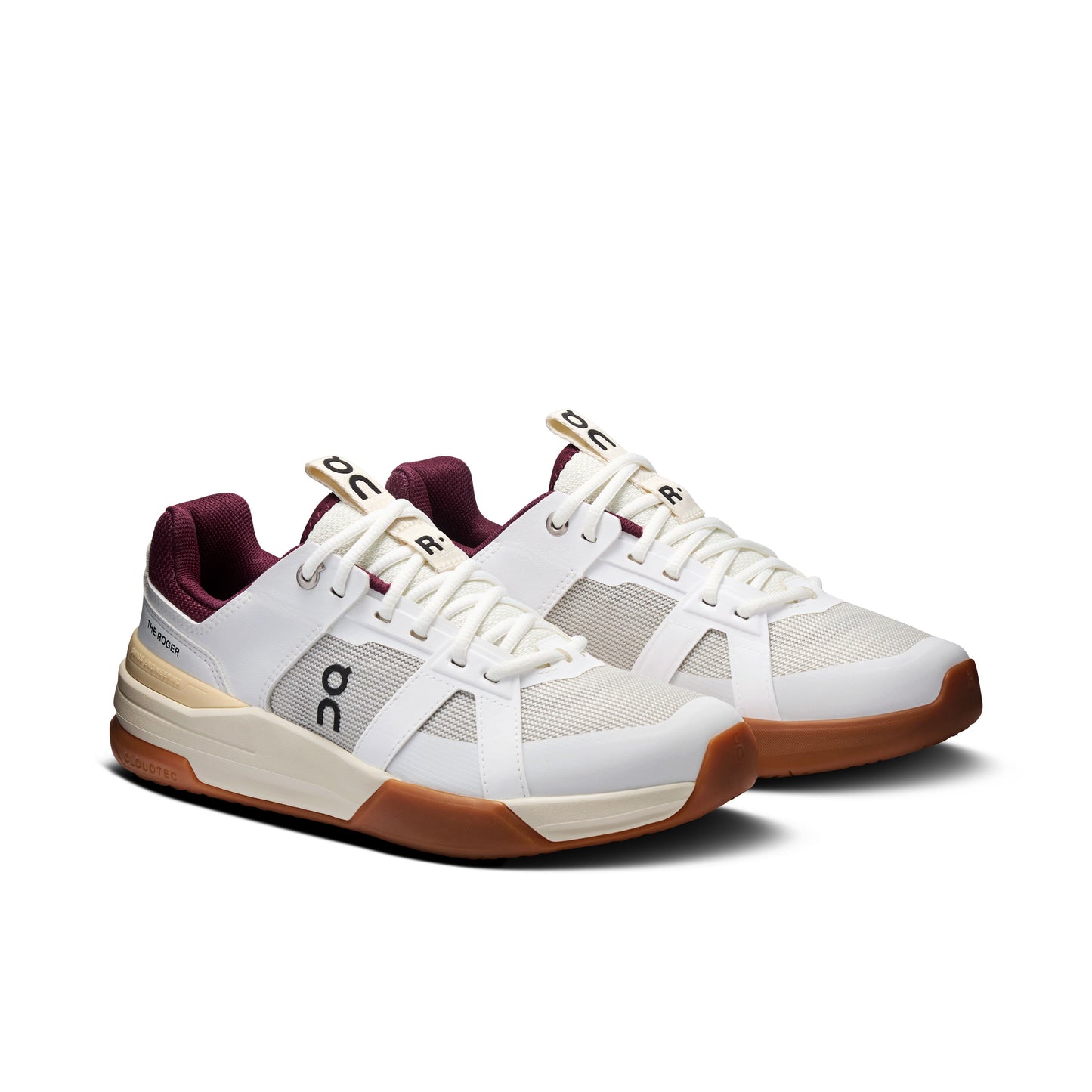 Youth THE ROGER Clubhouse Pro Youth White | Maroon - US 1591