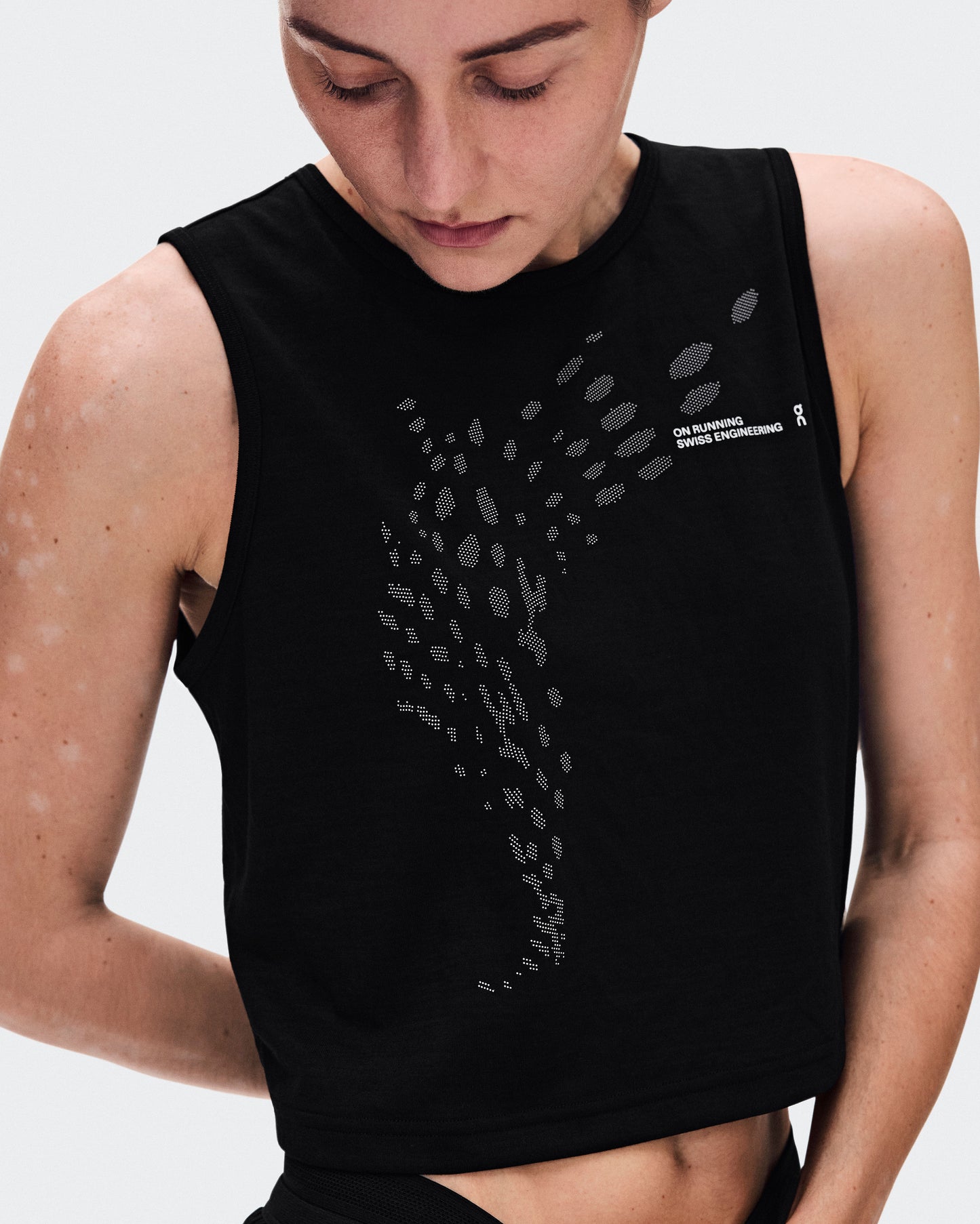 Women's On Run Tank Black - US 1463