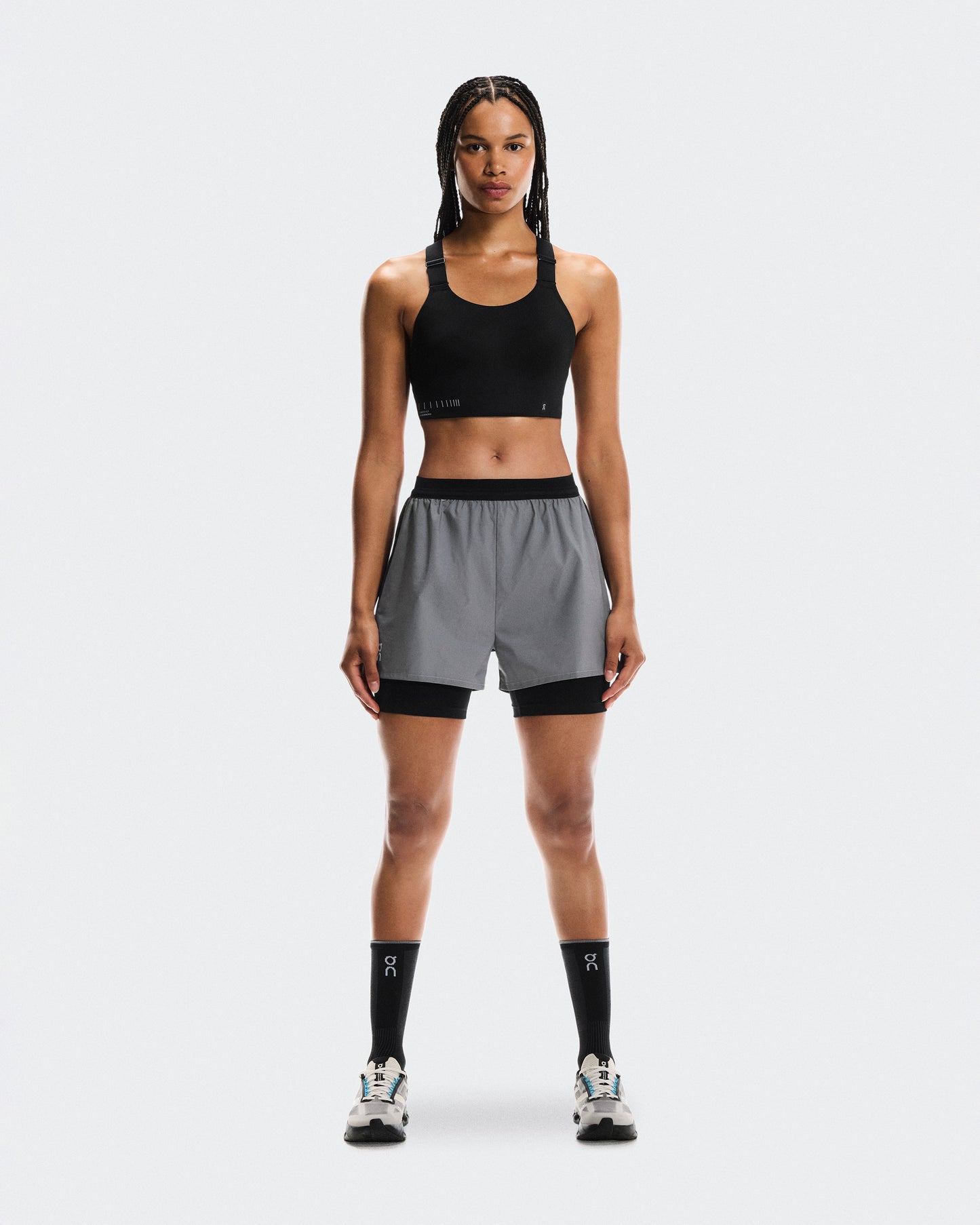 Women's Performance Shorts Lumos Eclipse | Black - US 9741