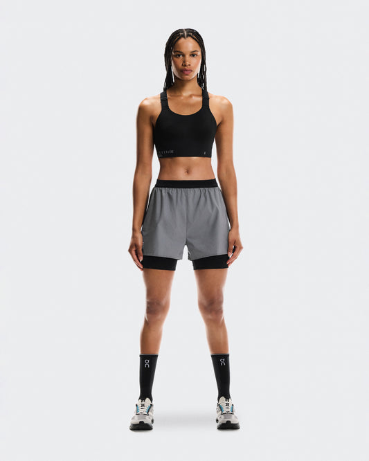 Women's Performance Shorts Lumos Eclipse | Black - US 9741