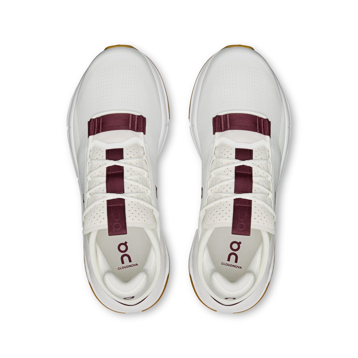 Men's Cloudnova 2 Ivory | Maroon - US 9161