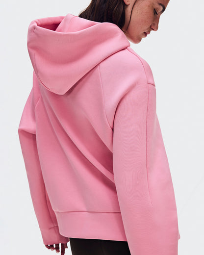 Women's Focus Tech Zip Hoodie Magnolia - US 1738