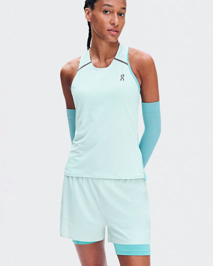 Women's Performance Tank Flurry | Aquamarine - US 0017