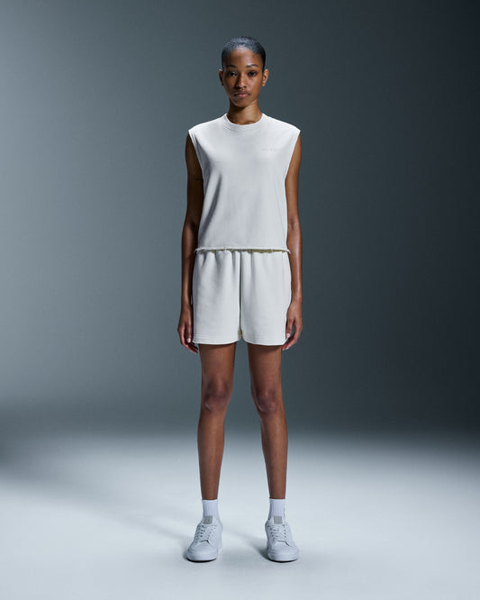 Women's Open Club Crew Crop White - US 2152