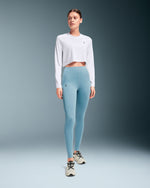 Women's Active Long-T Crop Graphic White - US 9400
