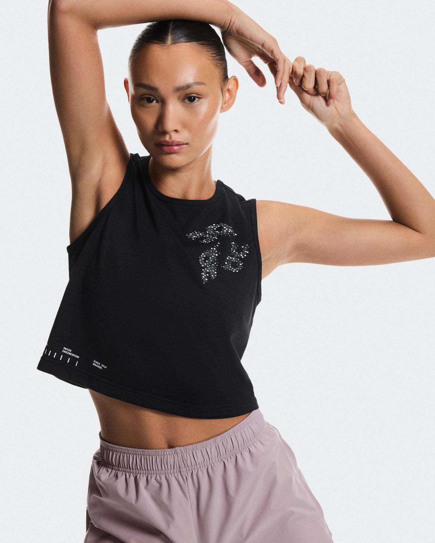 Women's On Run Tank Black - US 3358