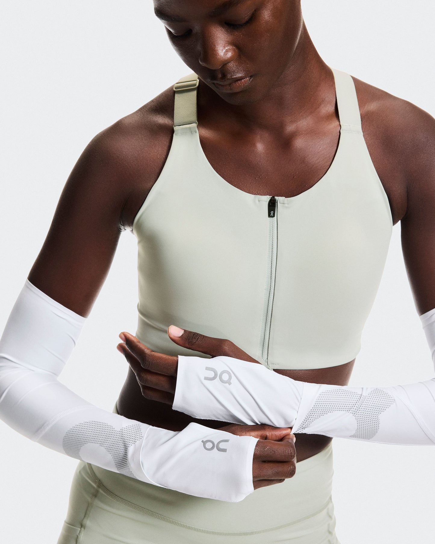 Solar Arm Sleeves White - US 2505