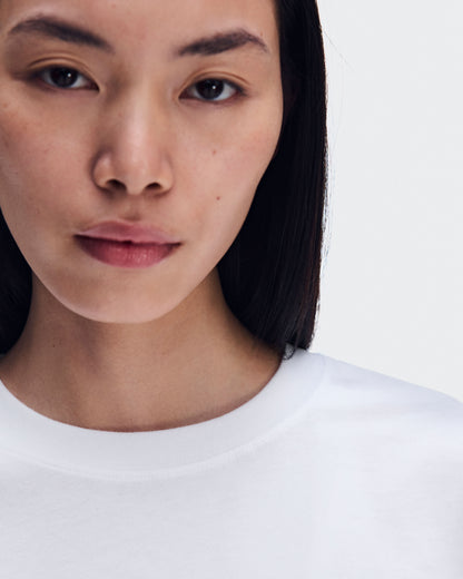 Women's Club Boxy-T Glow White - US 5857