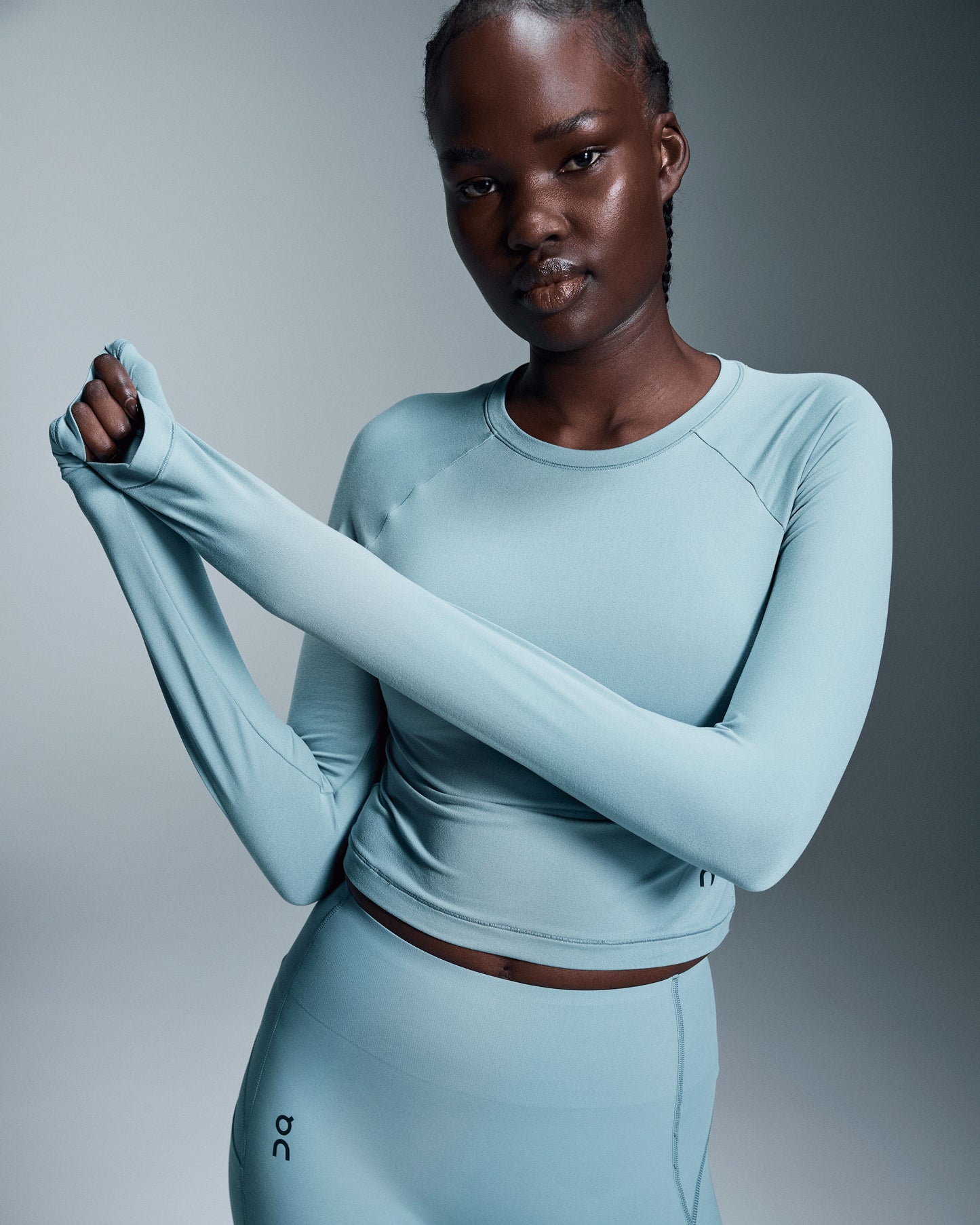 Women's Movement Long-T Crop Coast - US 8202
