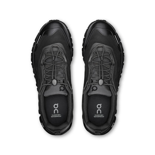 Men's Cloud 6 Geo Waterproof Black | Black - US 3389