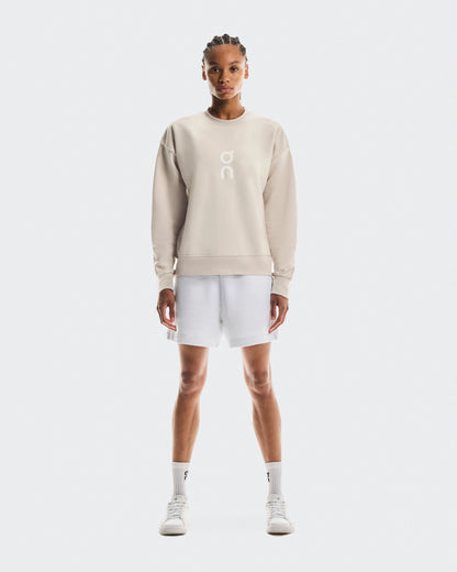 Women's Club Crew Graphic Silver - US 4836