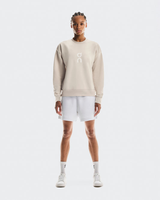Women's Club Crew Graphic Silver - US 4836