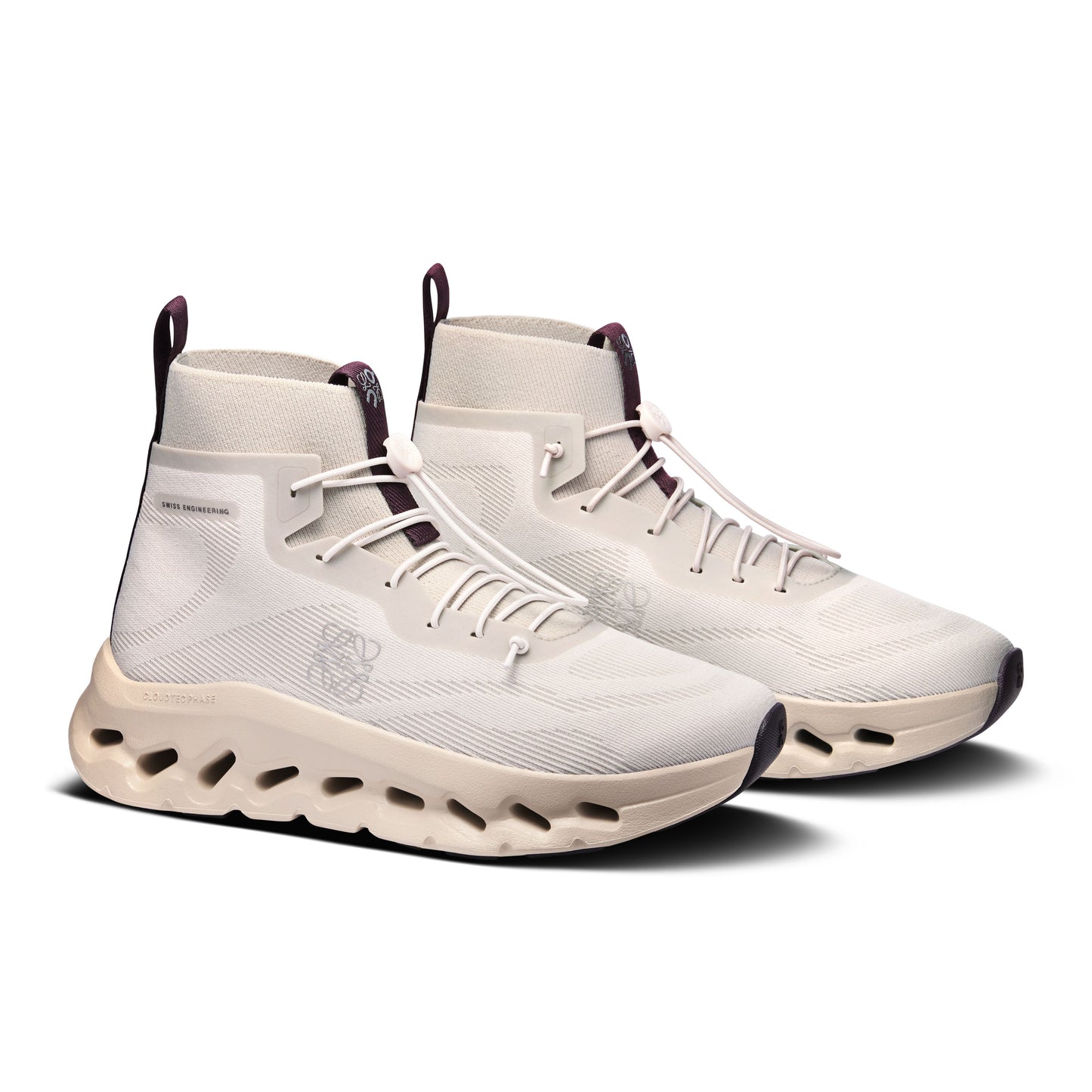 Women's Cloudtilt Hi LOEWE Sand | Oatmeal | Plum - US 5670