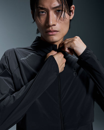 Men's Weather Jacket Insulated Black - US 4403