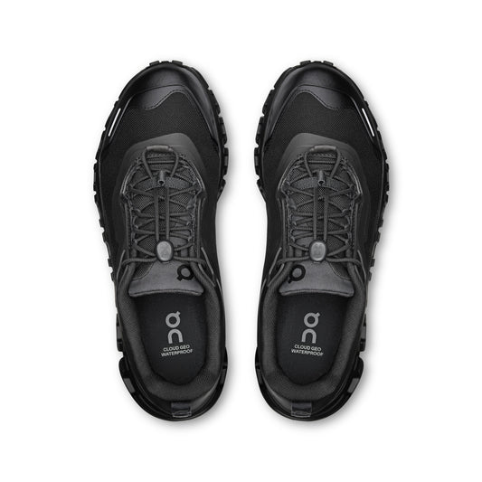 Women's Cloud 6 Geo Waterproof Black | Black - US 6622