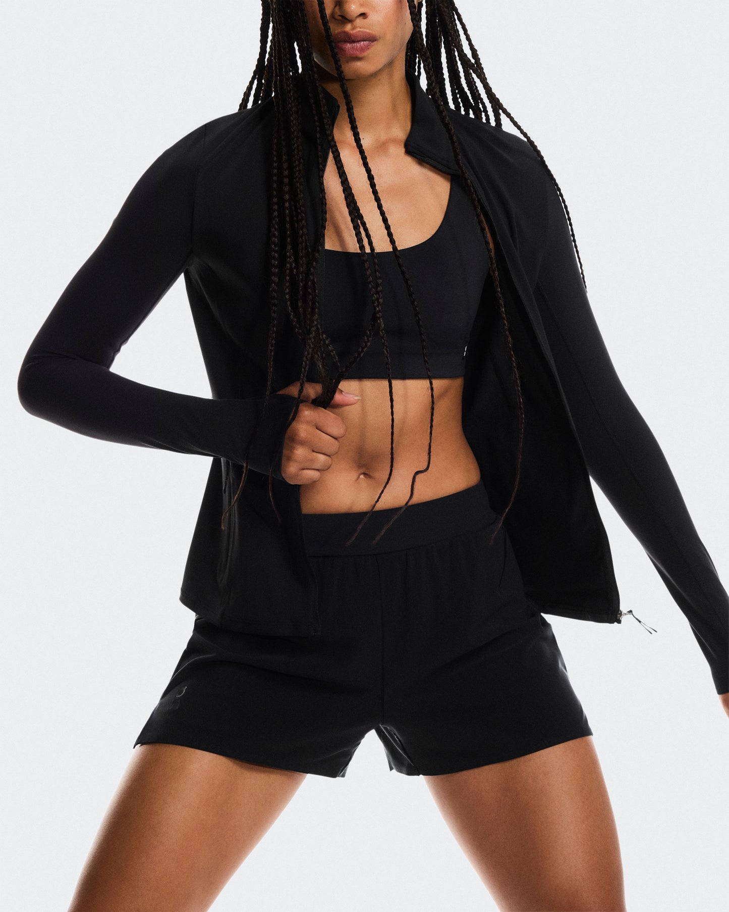 Women's Mesh Shorts Black - US 1957