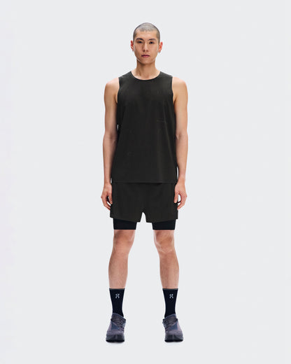 Men's Zero 2-in-1 Shorts PAF Molasses | Black - US 7621