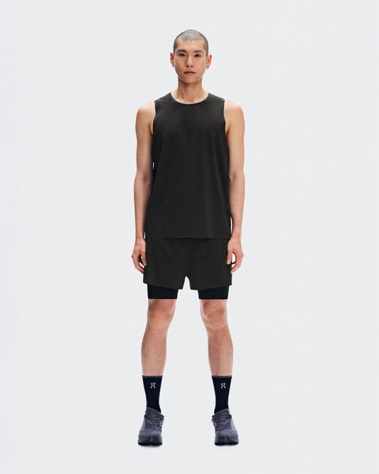 Men's Zero 2-in-1 Shorts PAF Molasses | Black - US 7621