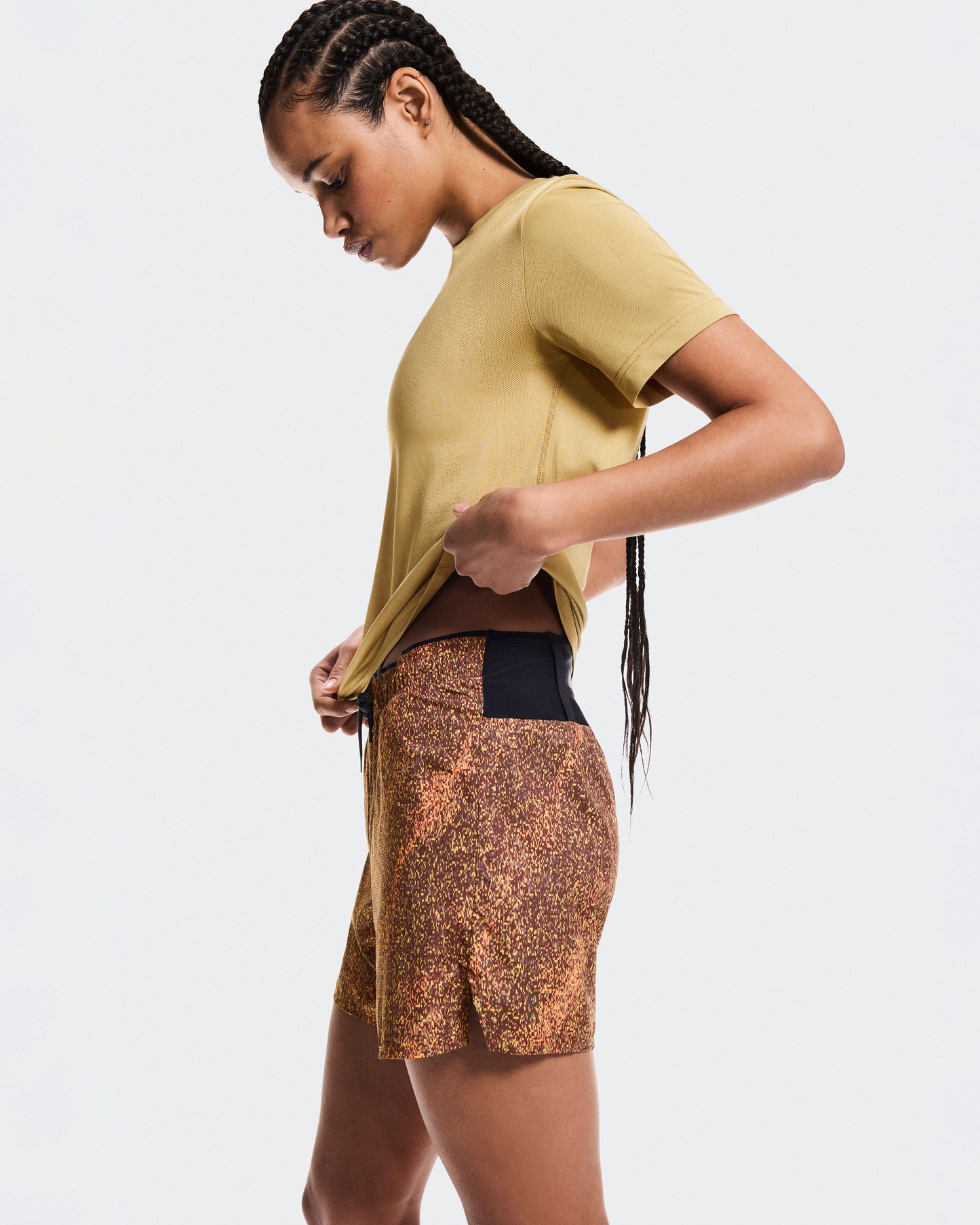 Women's Trail Shorts Black | Gobi - US 0452