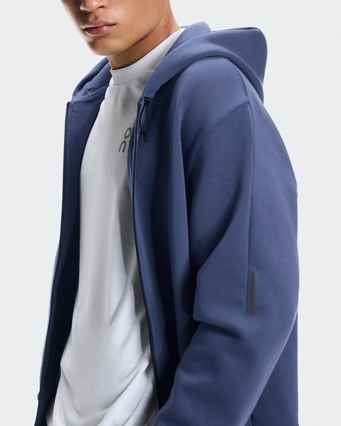Men's Focus Tech Zip Hoodie Acai - US 8287